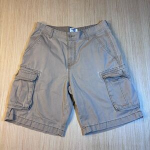 Signature by Levi Strauss Men's Khaki Cargo Shorts